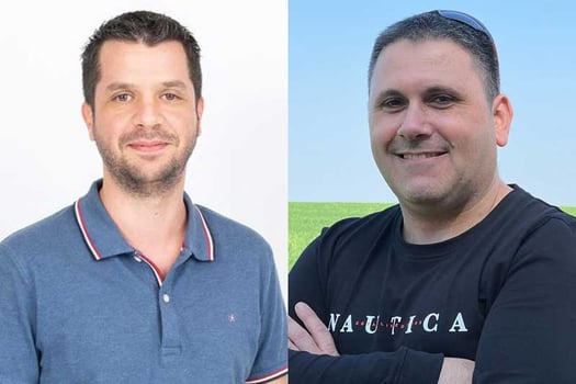 מימין: אמיר מילס, צילום: ליאת טולדנו; רועי דימניק, צילום: סם יעקובסון